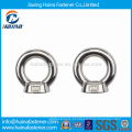 Stock DIN582 Aço Inoxidável Drop Forged Ring Nozes / Forged Eye Nuts